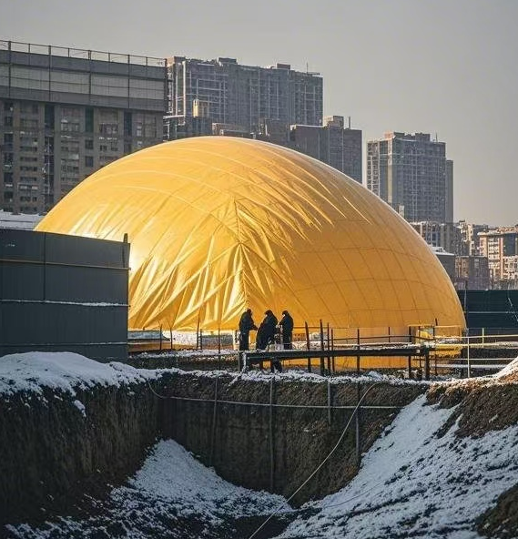 基坑气膜建筑索网有几种形式